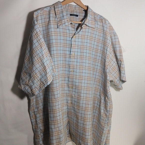 Burberry Other - Burberry Casual Linen Plaid Shirt